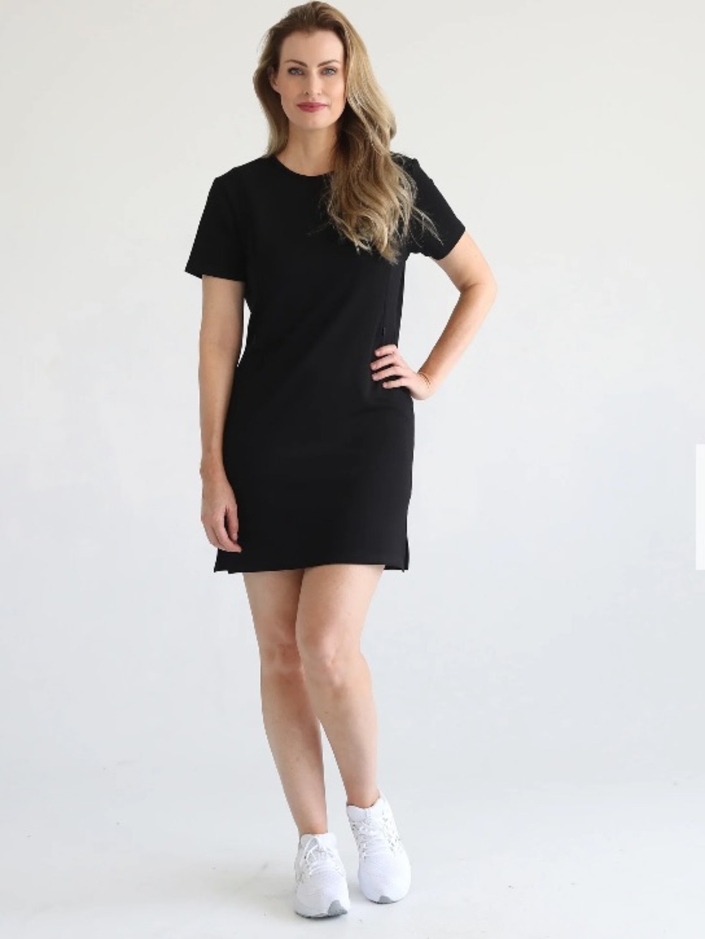 Sweat & Milk Dress Twist Back